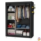 Organizador Dobrável Roupa Intima Guarda-roupa 6 Prateleiras Cinza-Escuro Impermeável Portatil