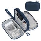 Organizador eletrônico FYY Travel Cable Bag Waterproof Navy