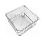 ORGANIZADOR EMPILHAVEL QUADRADO TRANSPARENTE MEK 8,2x8,2x5,1 ORGANIZADOR EMPILHAVEL QUADRADO TRANSPARENTE MEK 8,2x8,2x5,1