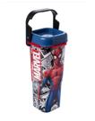 Organizador estojo c/ suporte celular homem-aranha multiuso lapis caneta