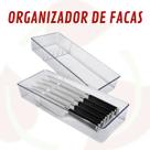 Organizador Facas 5 Divisórias Organização Separador 1 Uni