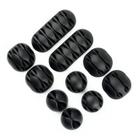 Organizador Fios E Cabos Autoadesivo Silicone Fixador Clips Kit Clip Organizadores Adesivos Fio Cabo