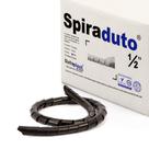 Organizador Fios e Cabos Spiraduto 1/2 Preto - 10 Metros Organizador Fios e Cabos Spiraduto 1/2 Preto - 10 Metros