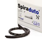 Organizador Fios e Cabos Spiraduto 1/2 Preto - 30 Metros