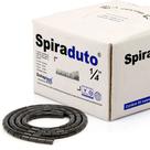 Organizador Fios e Cabos Spiraduto 1/4 Preto - 15 Metros Organizador Fios e Cabos Spiraduto 1/4 Preto - 15 Metros
