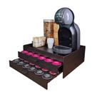 Organizador Funcional Boxfan Master para Cápsulas Dolce Gusto MDF Marrom Tabaco Comporta 60 Cápsulas Organizador Funcional Boxfan Master para Cápsulas Dolce Gusto MDF Marrom Tabaco Comporta 60 Cápsulas