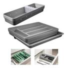 Organizador Gavetas Talheres Extensor Porta Facas Logic Kit f6065