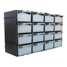 Organizador Gaveteiro Modulável 16 Mini Gavetas