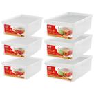 Organizador Geladeira 3un M+ 3un G Ordene Saladas Hortaliças