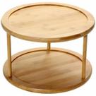 Organizador Giratório Duplo Keep OU 26 x 26 x 17,5cm - Bambu OU