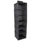 Organizador Guarda Roupa 6 Prateleiras 120cm Dobrável TNT para Closet Armário Multiuso
