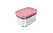 Organizador Hermético Block Retangular 0,65l OB500 Rosa Quartz OU