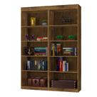 Organizador Kit 2 Livreiros Caio Multiuso Escritório Casa Jequitibá