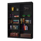 Organizador Kit 2 Livreiros Caio Multiuso Escritório Casa Preto Organizador Kit 2 Livreiros Caio Multiuso Escritório Casa Preto