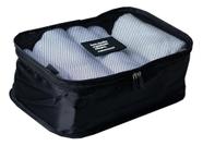 Organizador mala de viagem 30,5x28,5 cm preto Organizador mala de viagem 30,5x28,5 cm preto