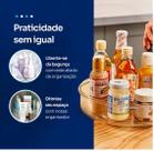 Organizador Maquiagem Acrílico Giratório Cosmético Cozinha Organizador Organizador Maquiagem Acrílico Giratório Cosmético Cozinha Organizador