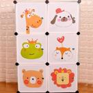 Organizador Modular Infantil Portas Armário Roupa Brinquedos
