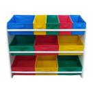 Organizador Montessoriano Colorido 11 Caixas