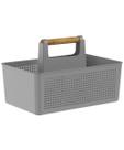 Organizador Multiuso 8 Litros OU Flow Chumbo Organizador Multiuso 8 Litros OU Flow Chumbo