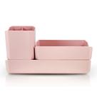 Organizador Multiuso de 3 Peças Linha Loft Rosa Organizador Multiuso de 3 Peças Linha Loft Rosa