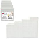 Organizador multiuso de plastico com 4 divisorias 16x11x7,5cm - Clink Organizador multiuso de plastico com 4 divisorias 16x11x7,5cm - Clink