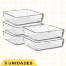 Organizador Multiuso Grande Gavetas Geladeiras Lavanderia 5 Un