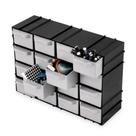 Organizador multiuso mini caixa 16 gavetas gaveteiro 7000 - ARQPLAST Organizador multiuso mini caixa 16 gavetas gaveteiro 7000 - ARQPLAST