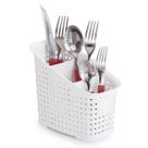 Organizador Multiuso Rattan Branco