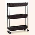 Organizador Multiuso Rattan Marrom