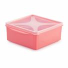 Organizador Multiúso Rosa 1.3 Litros 674-2 - Top Line Organizador Multiúso Rosa 1.3 Litros 674-2 - Top Line