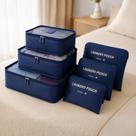Organizador Necessaire Mala Kit 6 Pratico Look Roupas Viagem Organizador Necessaire Mala Kit 6 Pratico Look Roupas Viagem