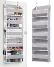 Organizador Over Door ULG, pacote com 1 pacote com 5 bolsos grandes, 10 malhas