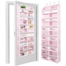 Organizador Over the Door HOMELUX THEORY Extra Wide Baby Pink