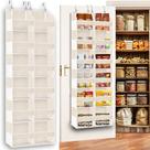 Organizador Over the Door Ofiray-Home de 6 níveis com 12 compartimentos