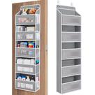 Organizador Over The Door Storage JARLINK 5 Shelf Grey