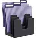 Organizador Para Escritório 5 Divisões De Documentos Preto Organizador Para Escritório 5 Divisões De Documentos Preto