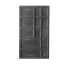 Organizador Para Joias Em Veludo 65,5x37 Preto Pj-05av Ideal Pack PRETO Organizador Para Joias Em Veludo 65,5x37 Preto Pj-05av Ideal Pack PRETO