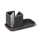 Organizador para pia de cozinha Full Circle Stash em cerâmica 28 cm