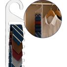 Organizador Pendurar Gravata Cabide Suporte Porta Armário Premium Closet Display