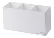 Organizador Pincel Maquiagem Dreams Acrílico Branco Organizador Pincel Maquiagem Dreams Acrílico Branco