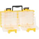 Organizador Plástico 375x115x200mm 10 Bandejas Opv0100 - Von
