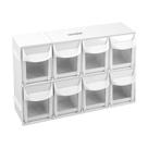 Organizador plástico 8 gavetas opv 0305 vonder Organizador plástico 8 gavetas opv 0305 vonder
