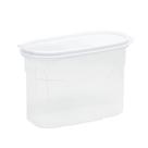 Organizador Porta Mantimentos Multiuso 1,2l Branco