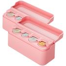 Organizador porta-moedas JOYTUTUS Universal Car Pink (pacote com 2)