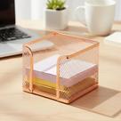 Organizador Porta Papel de Metal Quadrado Malha Escritório Escolar Folha Bloco de Notas Organizador Porta Papel de Metal Quadrado Malha Escritório Escolar Folha Bloco de Notas