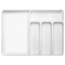 Organizador porta talheres extensível para gaveta Arthi 33,5x5,5