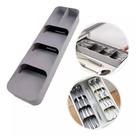 Organizador Porta Talheres Gaveta Cozinha Com 5 Divisorias