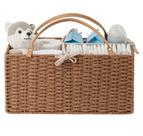 Organizador portátil de fraldas para bebês Caddy HBlife 33x23x18 cm