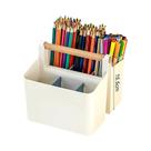 Organizador Portátil Multifuncional De Grande Capacidade Para Mesa De Escritório E Escola, Cesto