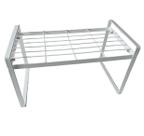 Organizador Rack de Prateleira Branco Multiusode Metal para Cozinha, Armário, Escritório e Banheiro 33cm Organizador Rack de Prateleira Branco Multiusode Metal para Cozinha, Armário, Escritório e Banheiro 33cm